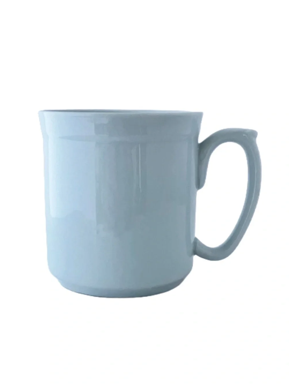 William Sonoma Pantry Essentials White Coffee, Tea Mugs Cups 3.75” H